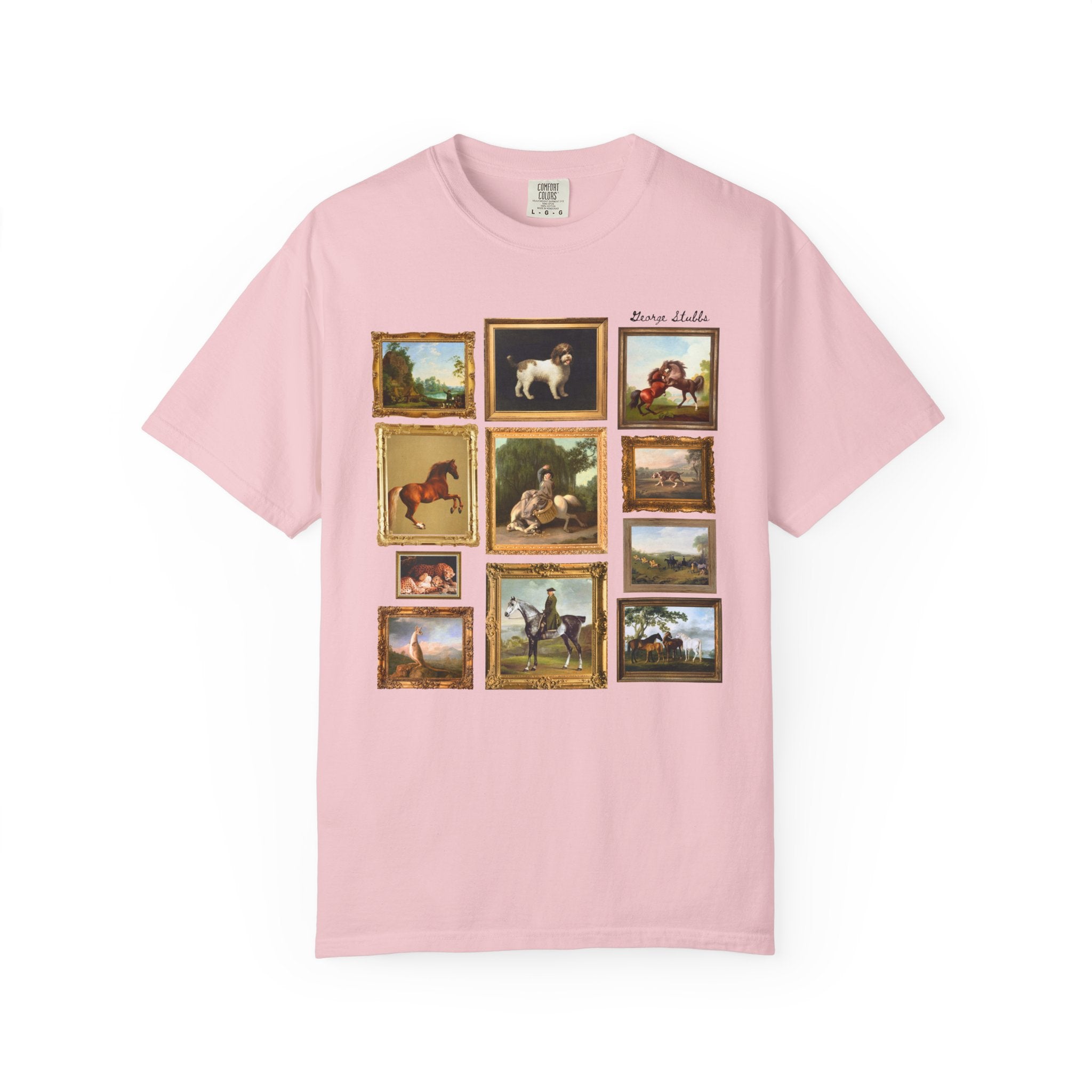 George Stubbs English Art History Tee - Opal and June