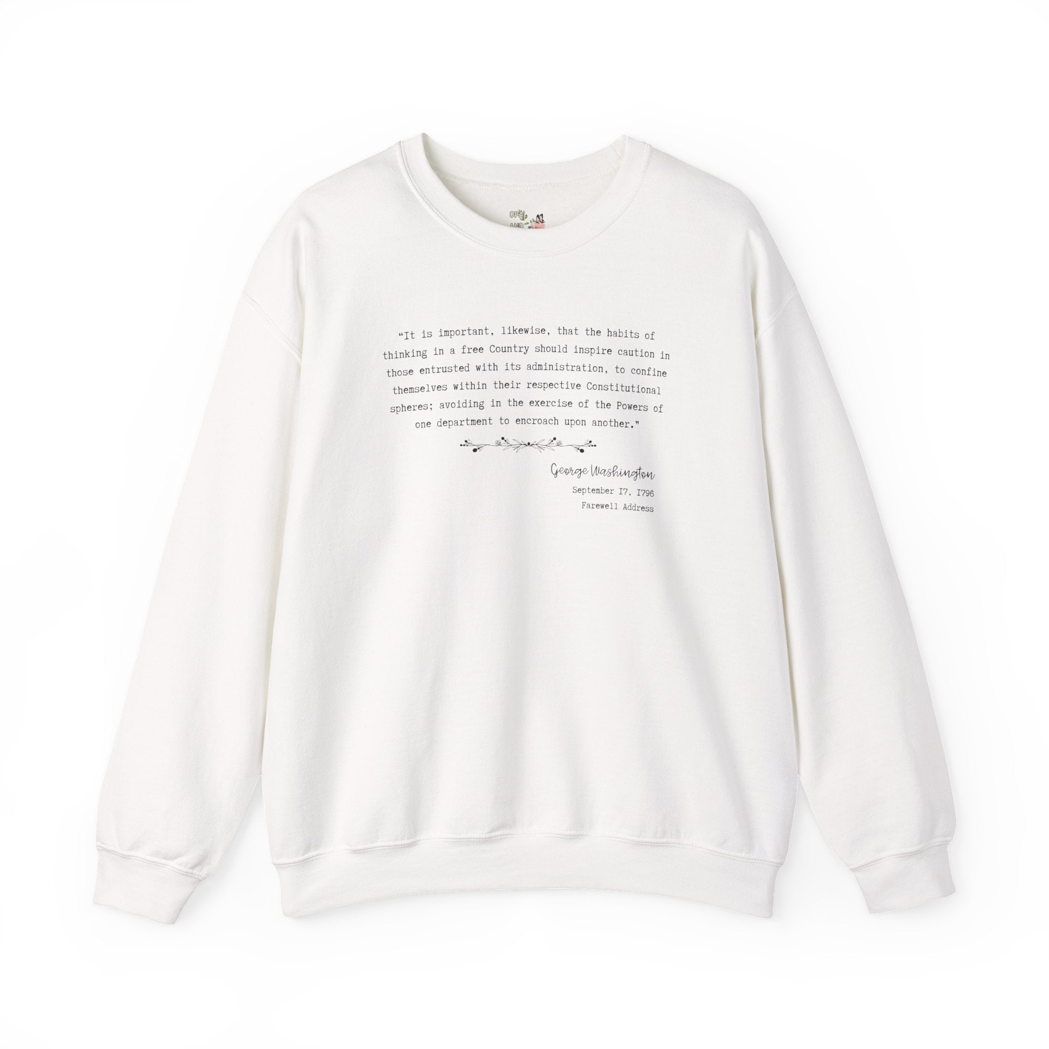 George Washington Farewell Address: 1796 Quote - Opal and June