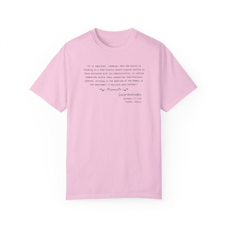 George Washington Farewell Address T-Shirt - Opal and June