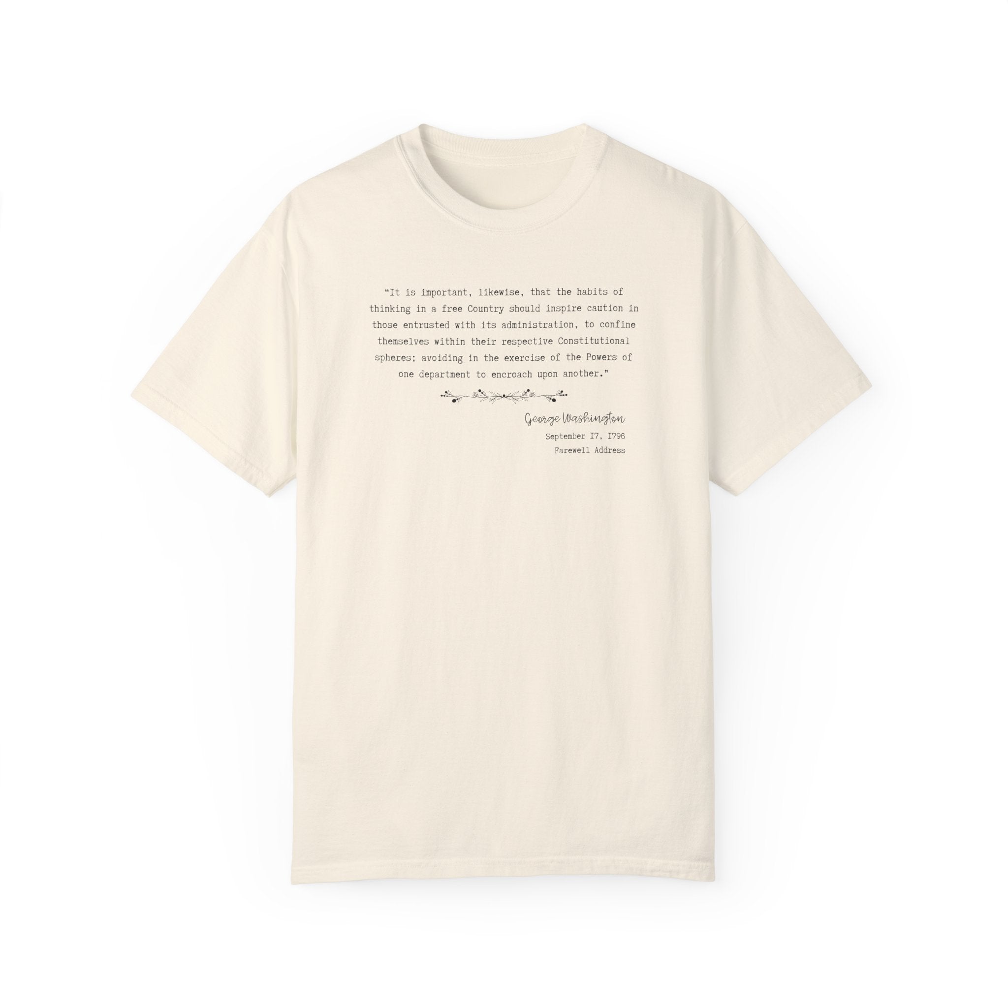 George Washington Farewell Address T-Shirt - Opal and June