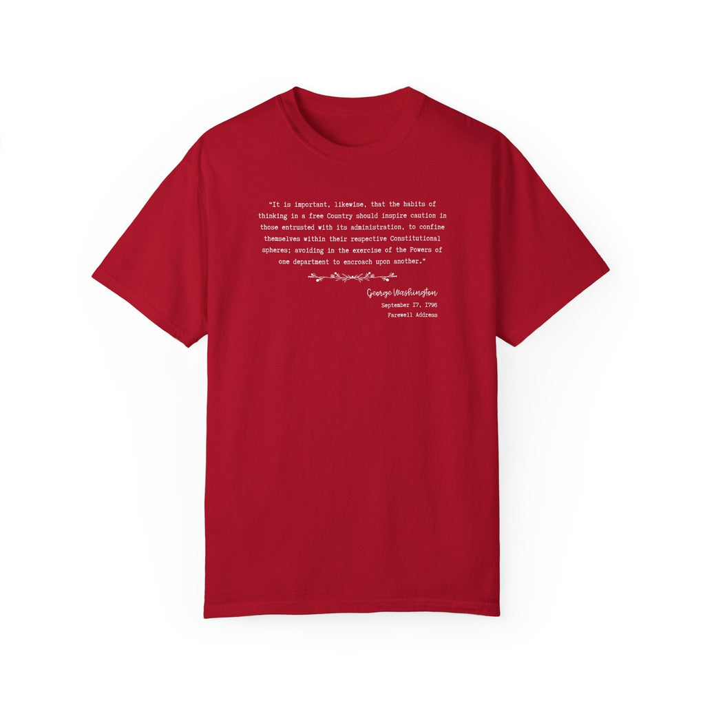 George Washington Farewell Address T-Shirt - Opal and June