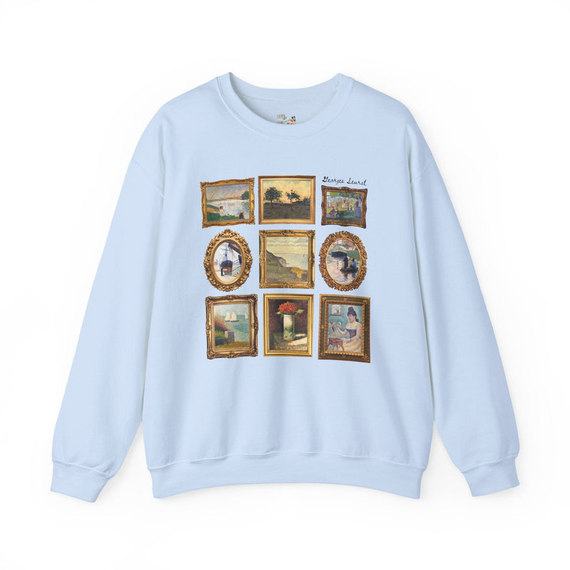Georges Seurat Art History Sweatshirt: 19th Century Post - Impressionist Pointilism Art Movement, French Art History, Humanities Teacher Gift - Opal and June