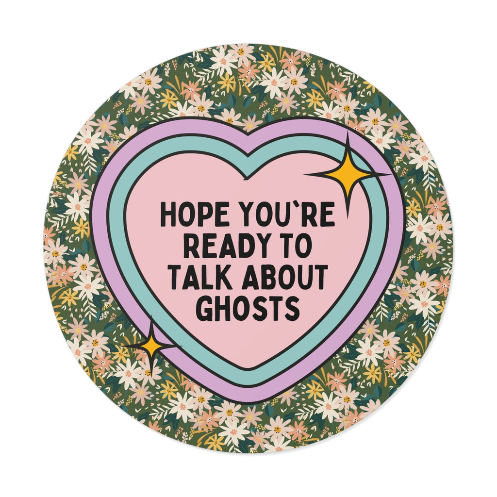 Ghost History Sticker for Historian Who Loves Spooky History, Stories About American Hauntings or Ghosts, European History, Social Studies - Opal and June