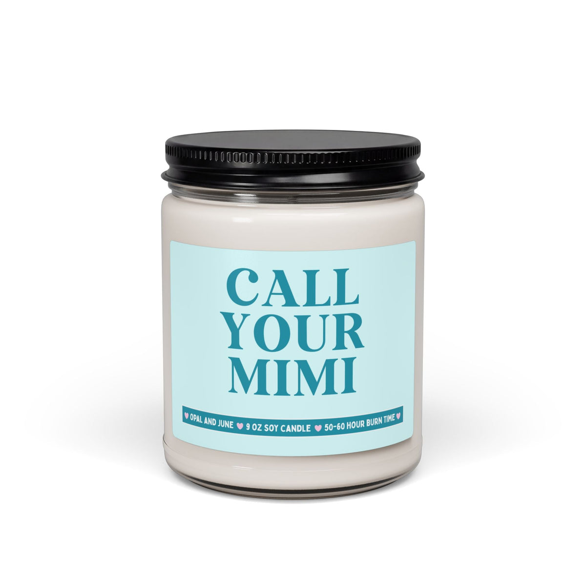 Gift from Mimi for Granddaughter or Grandson, Funny Adult Grandchild Gift from Mimi: Call Your Mimi | 9 Oz Soy Candle for College Student - Opal and June