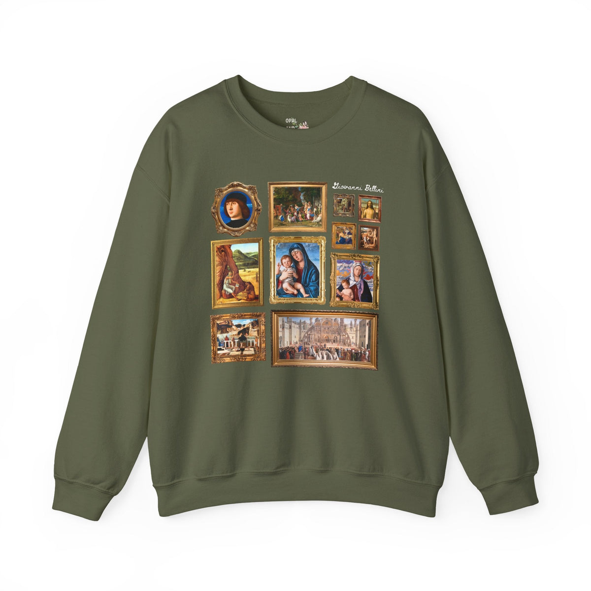 Giovanni Bellini Art History Sweatshirt for Museum Lover, Italian Venetian Renaissance Art Historian Crewneck, 15th Century Art, Humanities Teacher - Opal and June