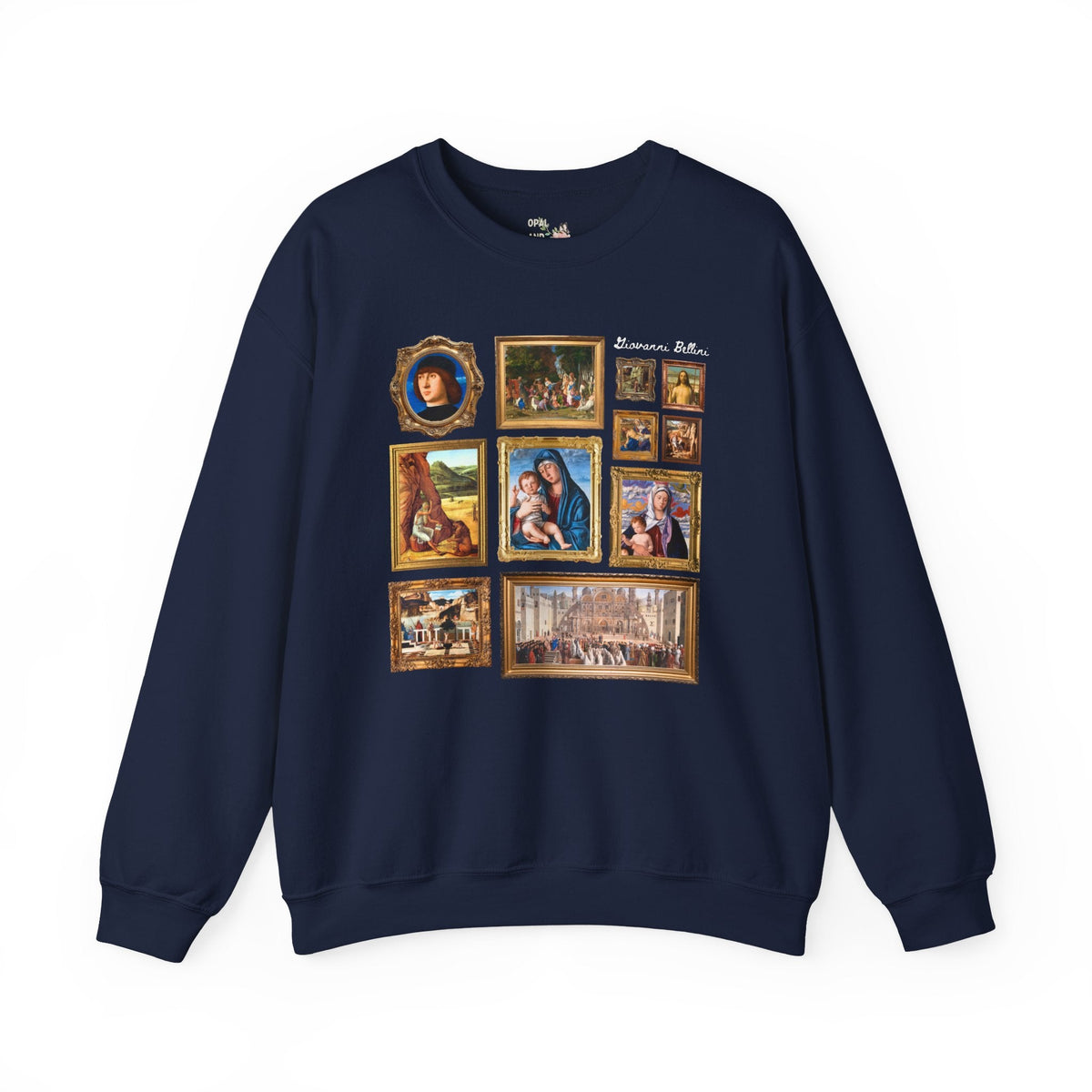Giovanni Bellini Art History Sweatshirt for Museum Lover, Italian Venetian Renaissance Art Historian Crewneck, 15th Century Art, Humanities Teacher - Opal and June