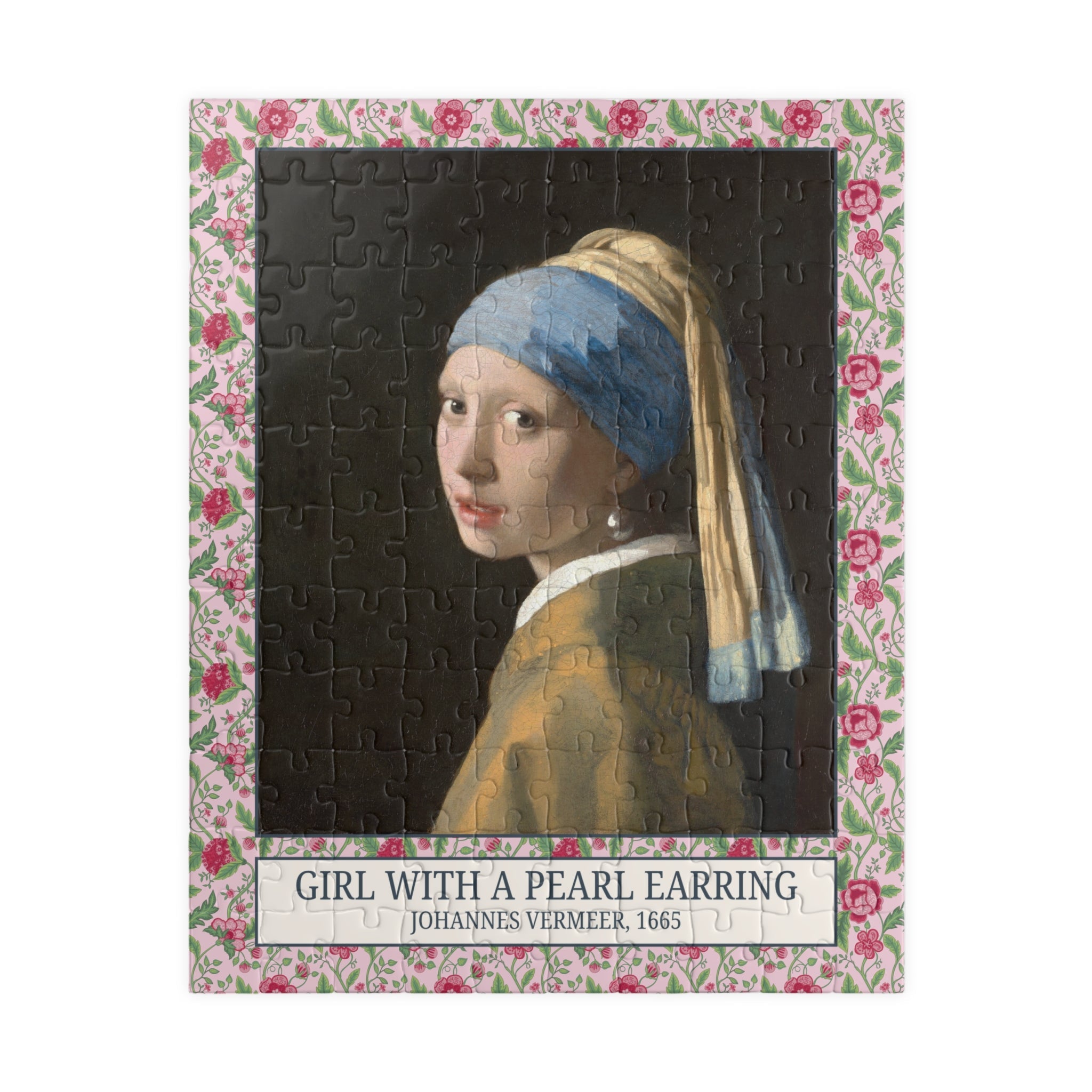 Girl with a Pearl Earring by Johannes Vermeer - Opal and June