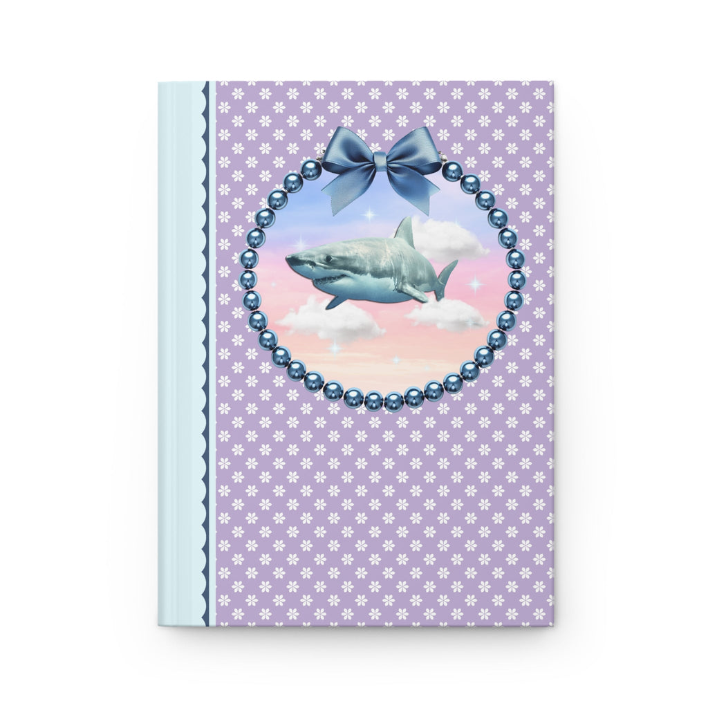 Girly Shark Lover Notebook - Opal and June