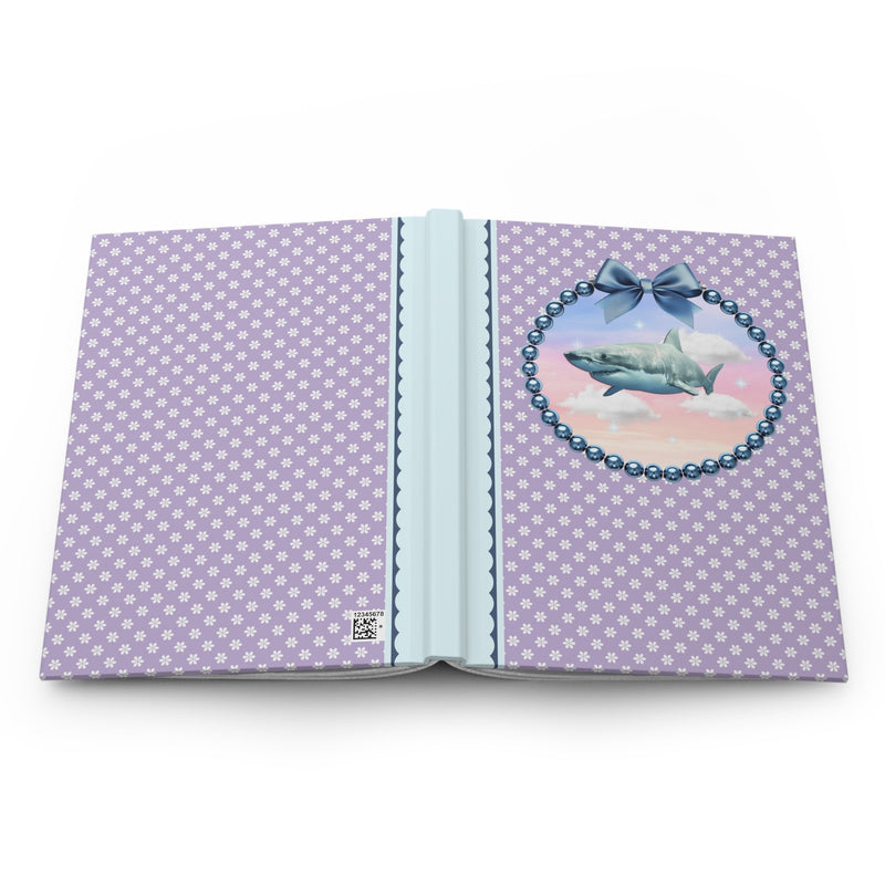 Girly Shark Lover Notebook - Opal and June