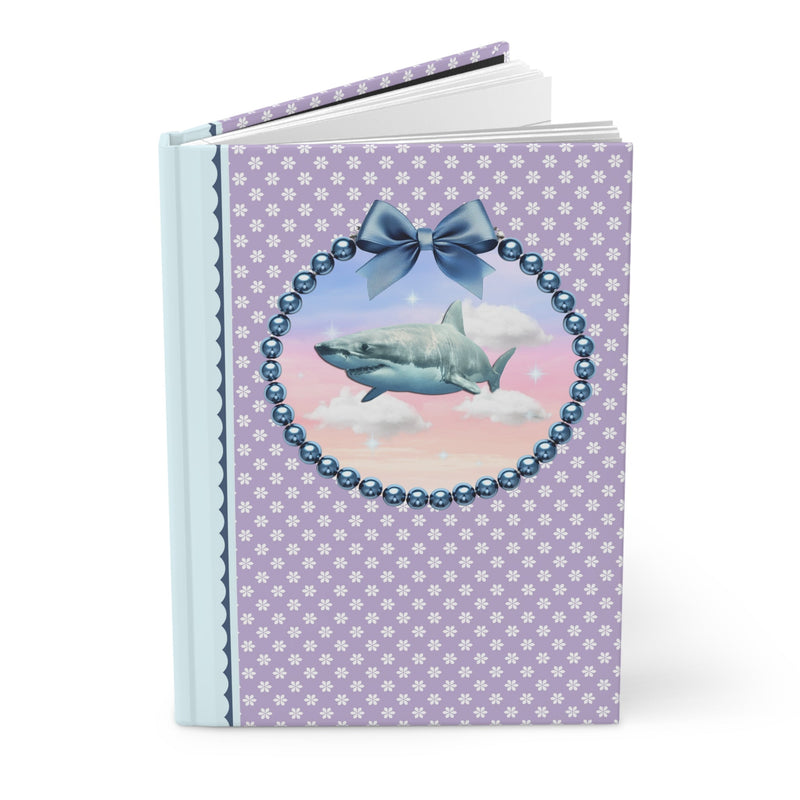 Girly Shark Lover Notebook - Opal and June