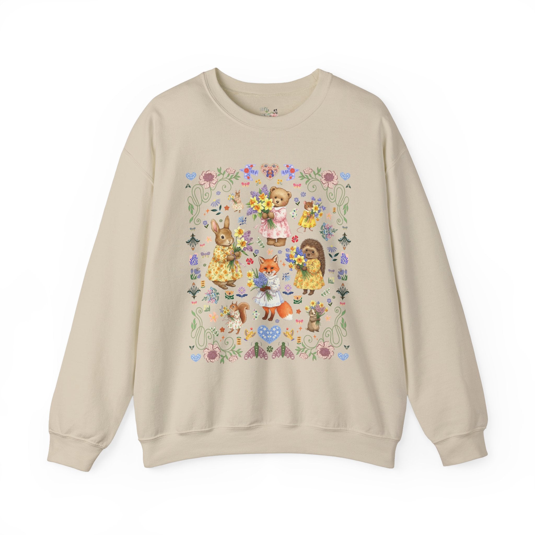 Goblincore Animal Lover Sweatshirt - Opal and June
