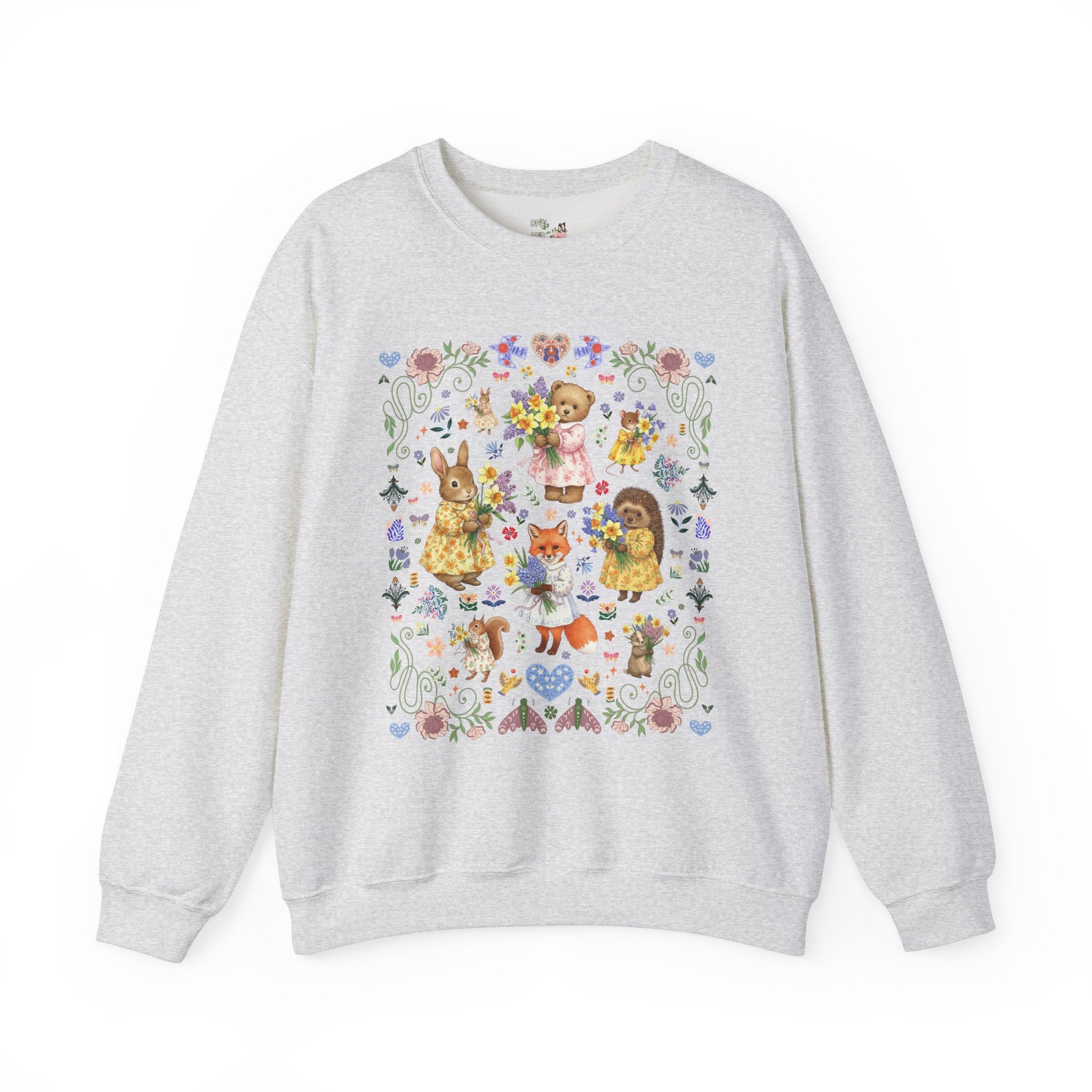 Goblincore Animal Lover Sweatshirt - Opal and June