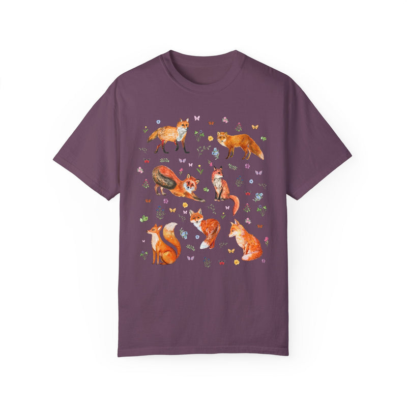 Goblincore Fox Tee Shirt for Animal Lover - Opal and June