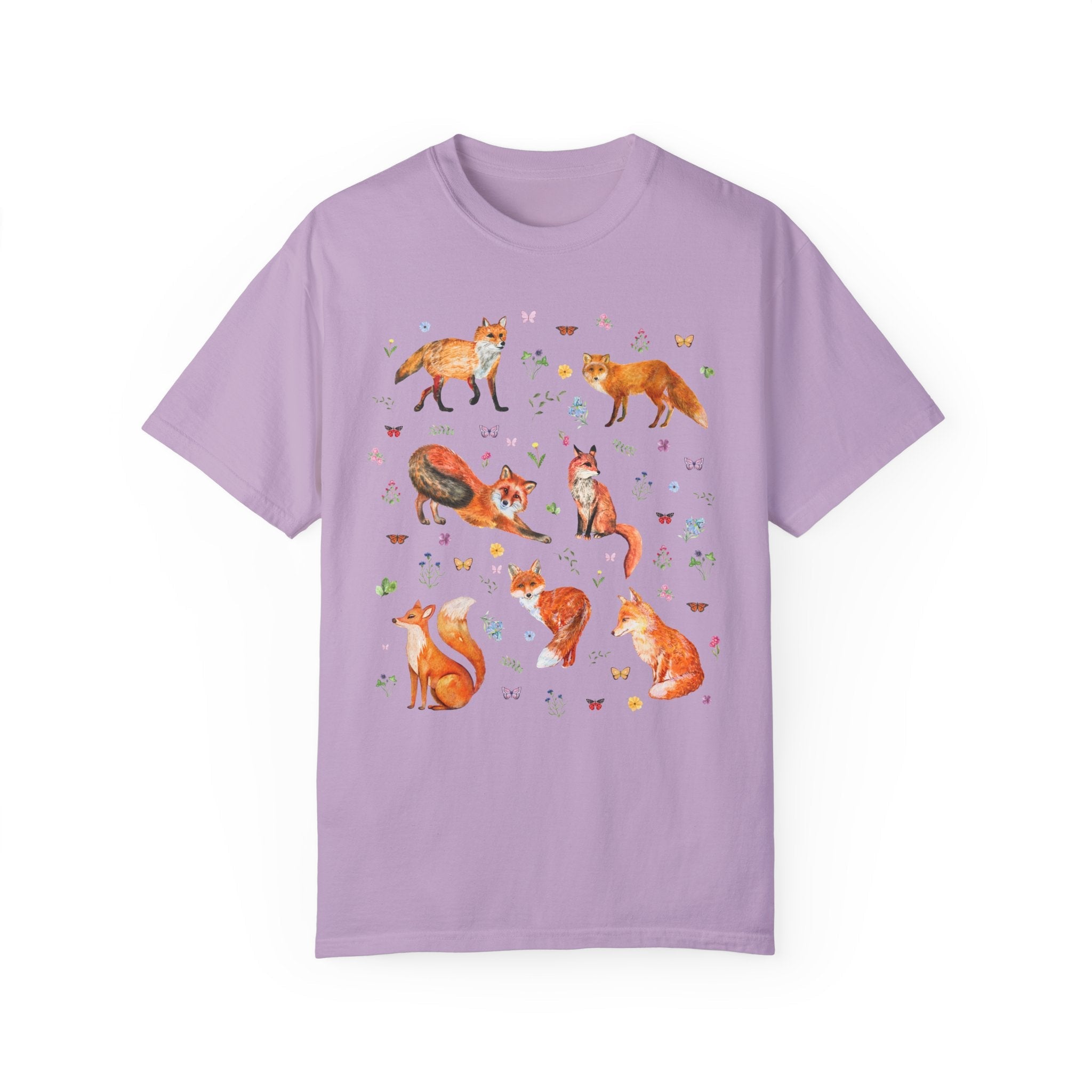 Goblincore Fox Tee Shirt for Animal Lover - Opal and June