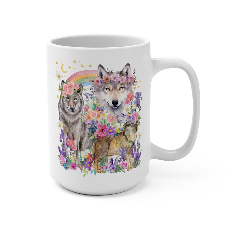 Goblincore Wolf Mug - Opal and June