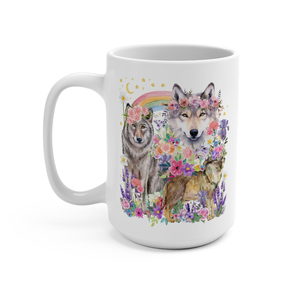 Goblincore Wolf Mug - Opal and June