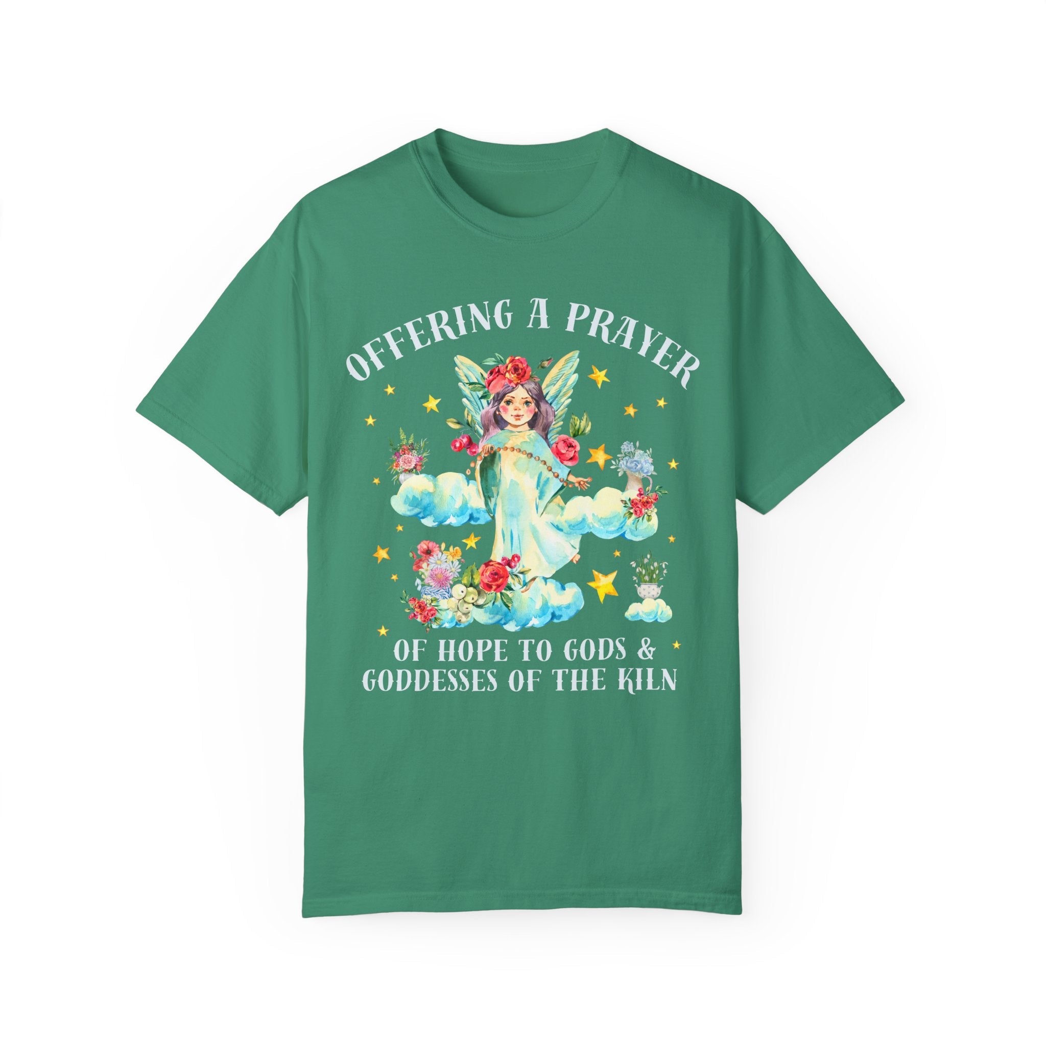 Goddess of the Kiln Tee - Opal and June