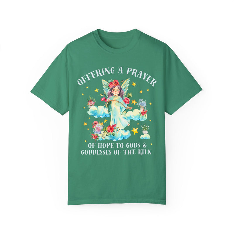 Goddess of the Kiln Tee - Opal and June