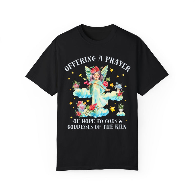 Goddess of the Kiln Tee - Opal and June