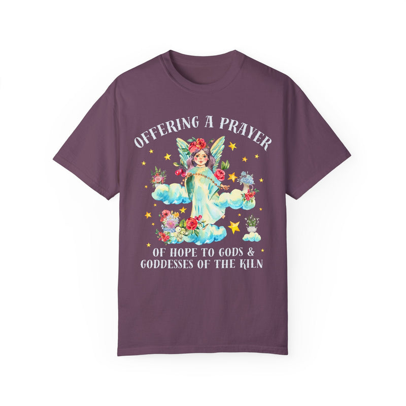 Goddess of the Kiln Tee - Opal and June