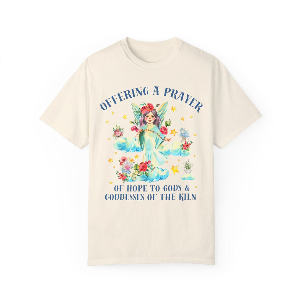 Goddess of the Kiln Tee - Opal and June