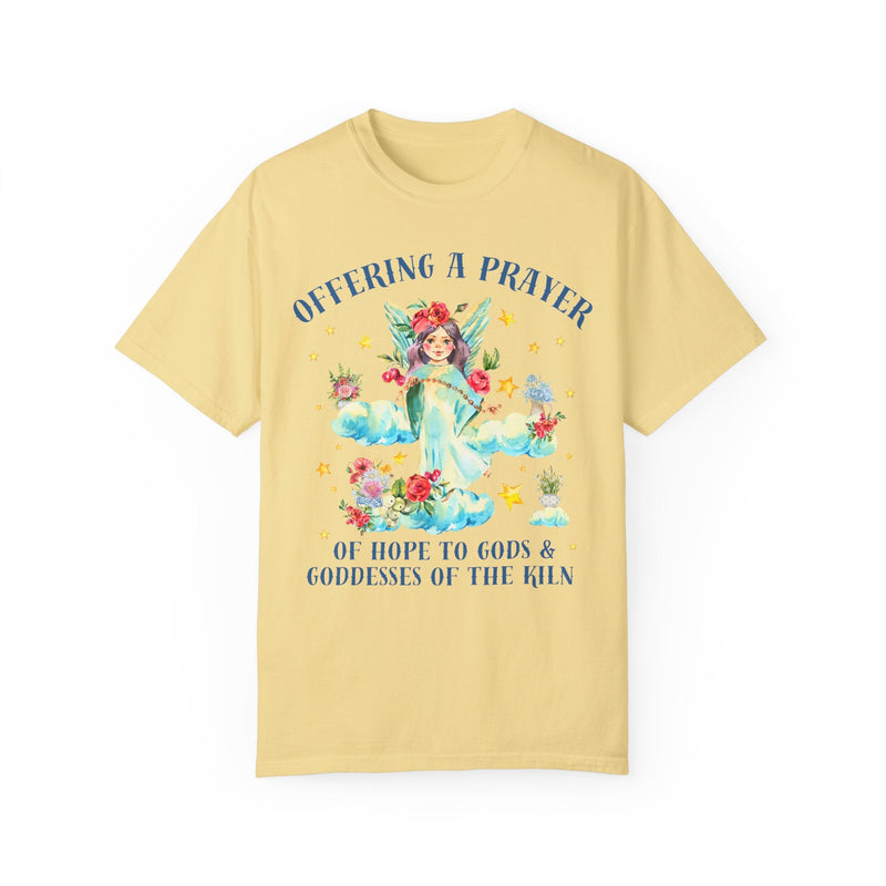 Goddess of the Kiln Tee - Opal and June