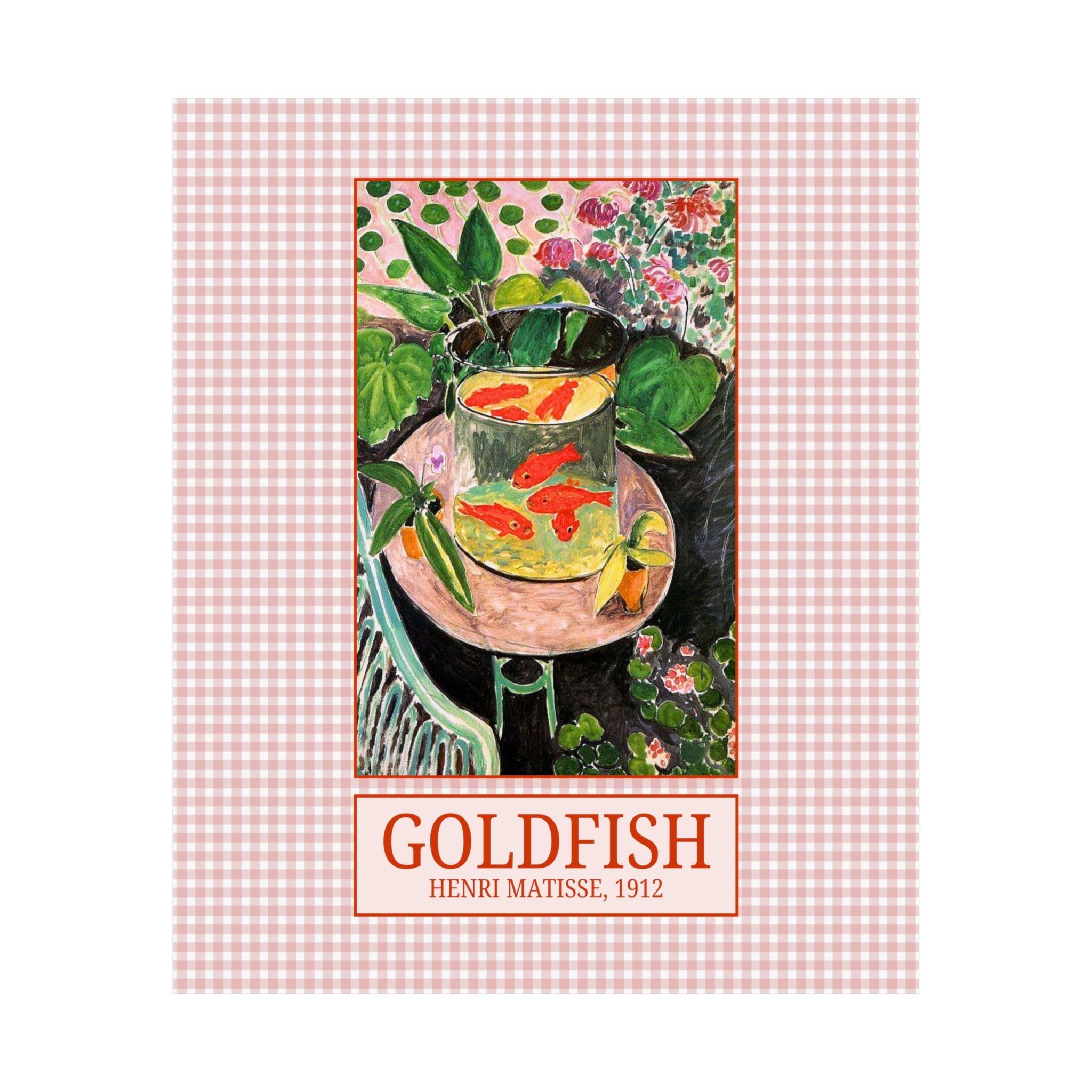 Goldfish by Henri Matisse Art History Famous Painting, Colorful Art History Fauvism Artist Print, Colorful Nostalgic Goldfish Owner Gift - Opal and June