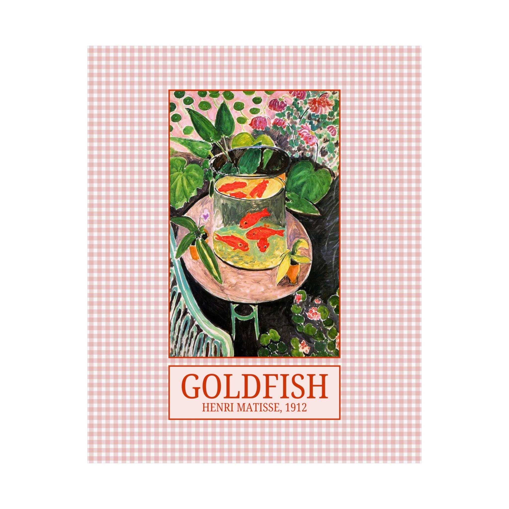Goldfish by Henri Matisse Art History Famous Painting, Colorful Art History Fauvism Artist Print, Colorful Nostalgic Goldfish Owner Gift - Opal and June