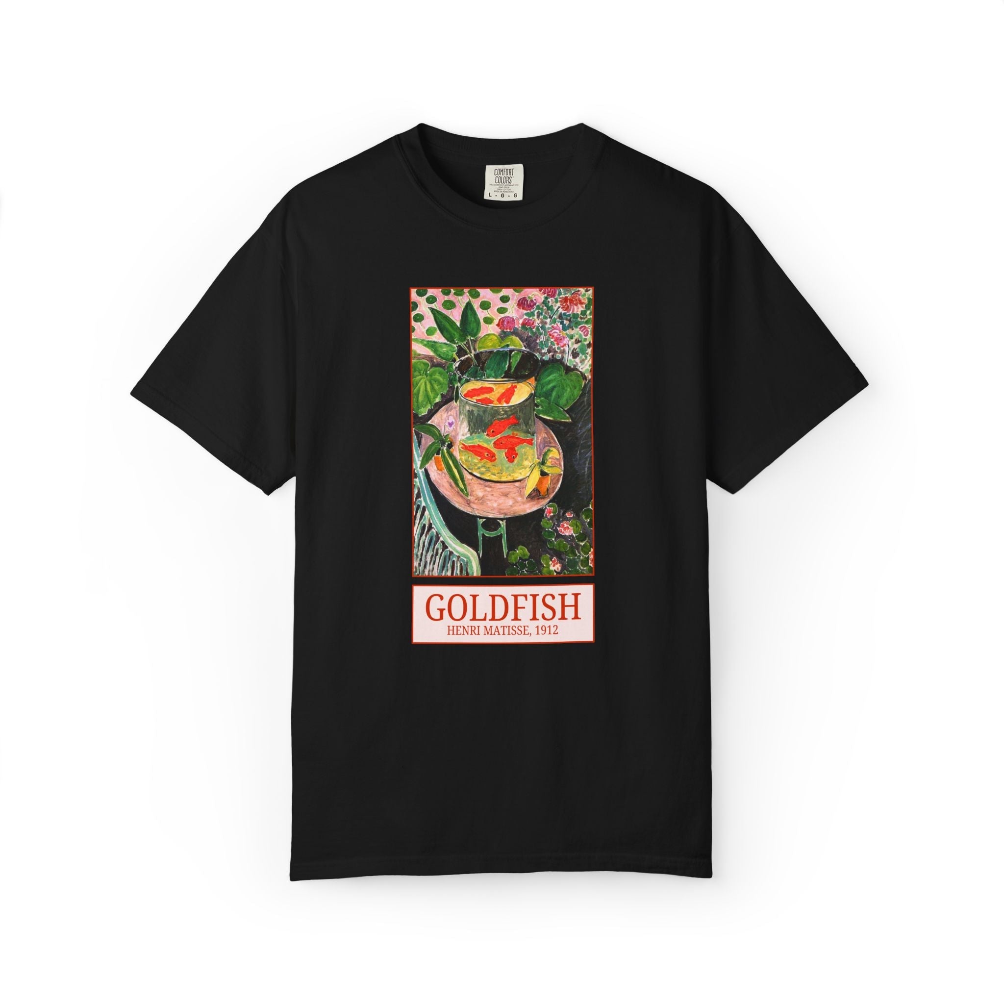 Goldfish by Henry Matisse Art History Famous Painting, Colorful Art History Fauvism Artist T-Shirt, Colorful Nostalgic Goldfish Owner Gift - Opal and June