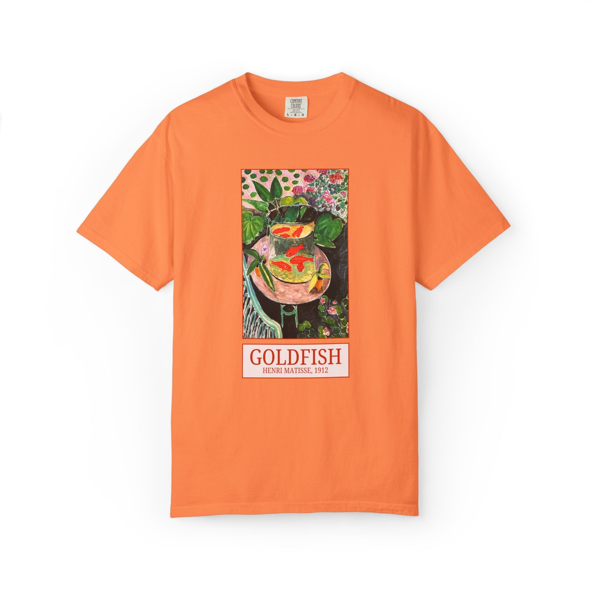 Goldfish by Henry Matisse Art History Famous Painting, Colorful Art History Fauvism Artist T-Shirt, Colorful Nostalgic Goldfish Owner Gift - Opal and June