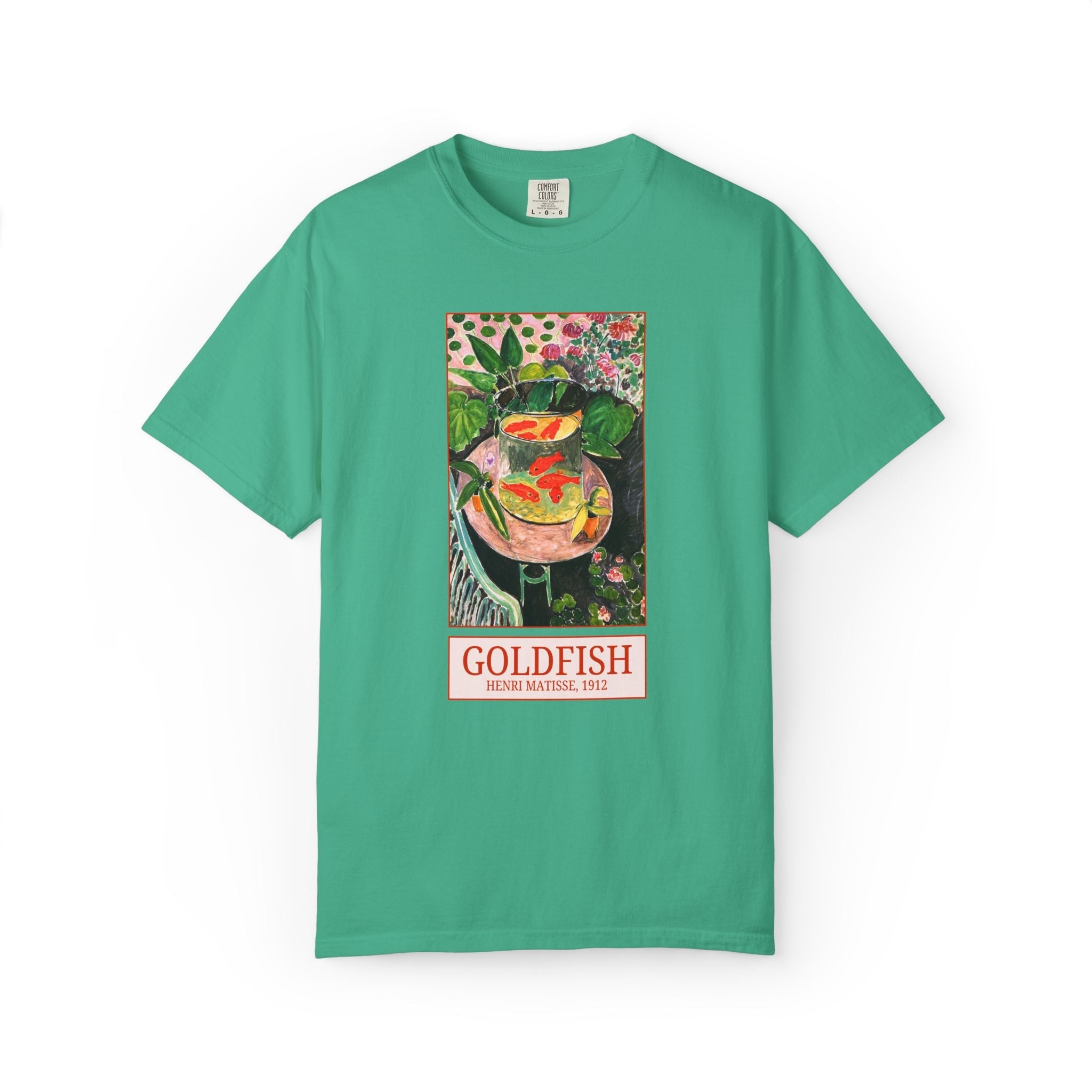 Goldfish by Henry Matisse Art History Famous Painting, Colorful Art History Fauvism Artist T-Shirt, Colorful Nostalgic Goldfish Owner Gift - Opal and June