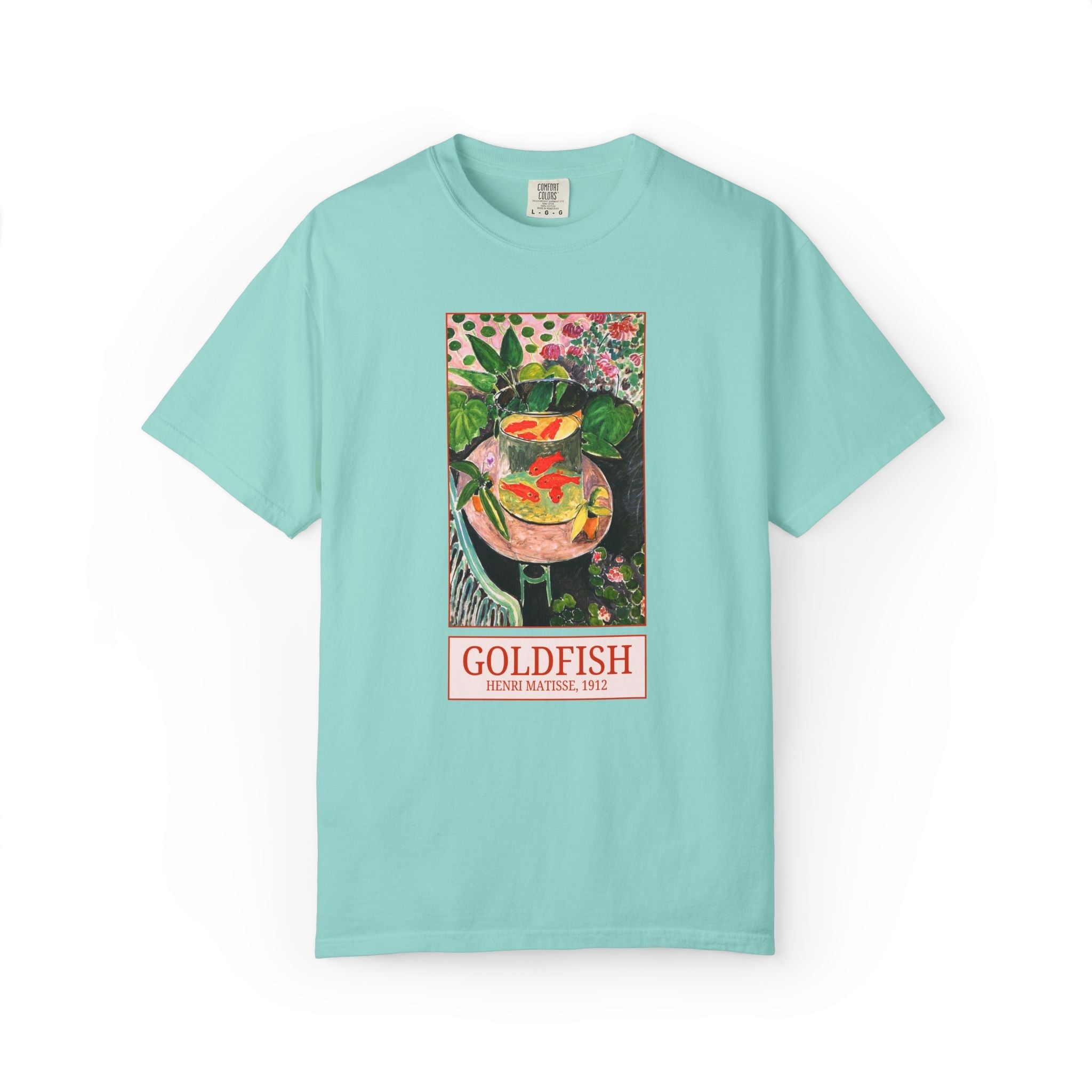 Goldfish by Henry Matisse Art History Famous Painting, Colorful Art History Fauvism Artist T-Shirt, Colorful Nostalgic Goldfish Owner Gift - Opal and June