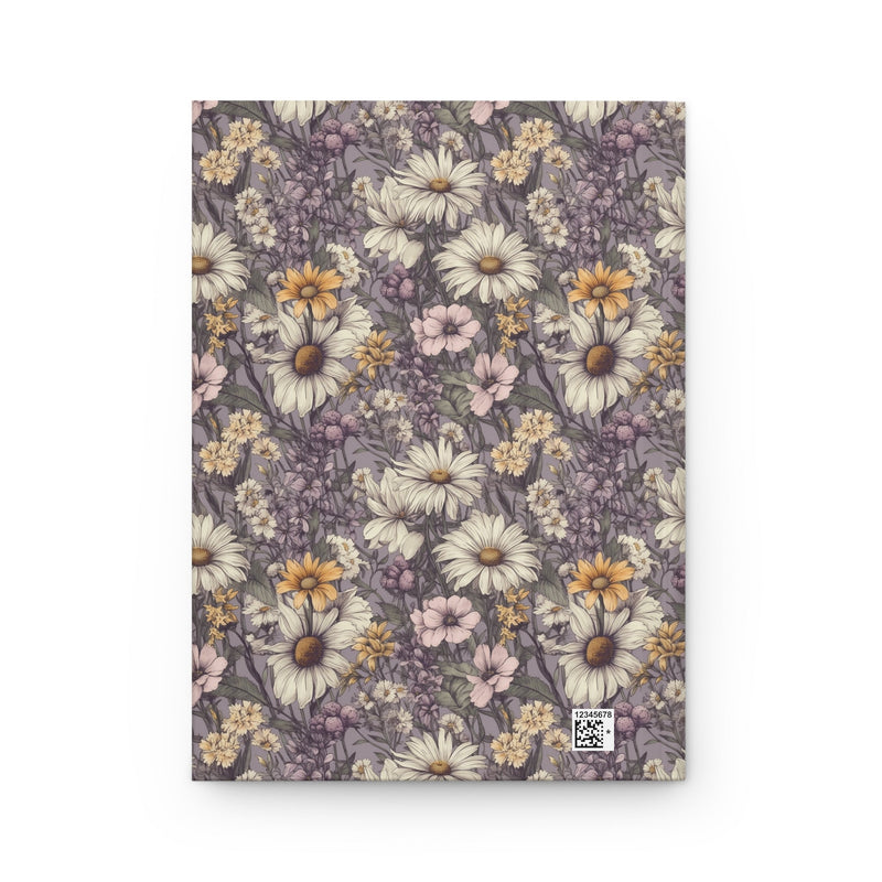 Gothic Floral Notebook for Creative Who Loves Flowers - Opal and June