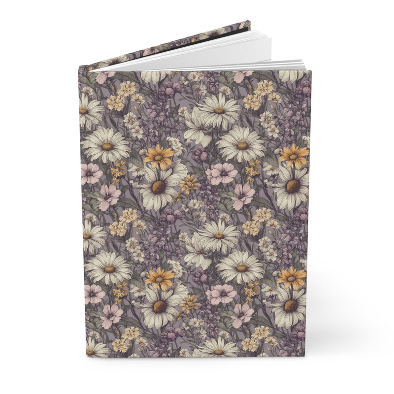 Gothic Floral Notebook for Creative Who Loves Flowers - Opal and June