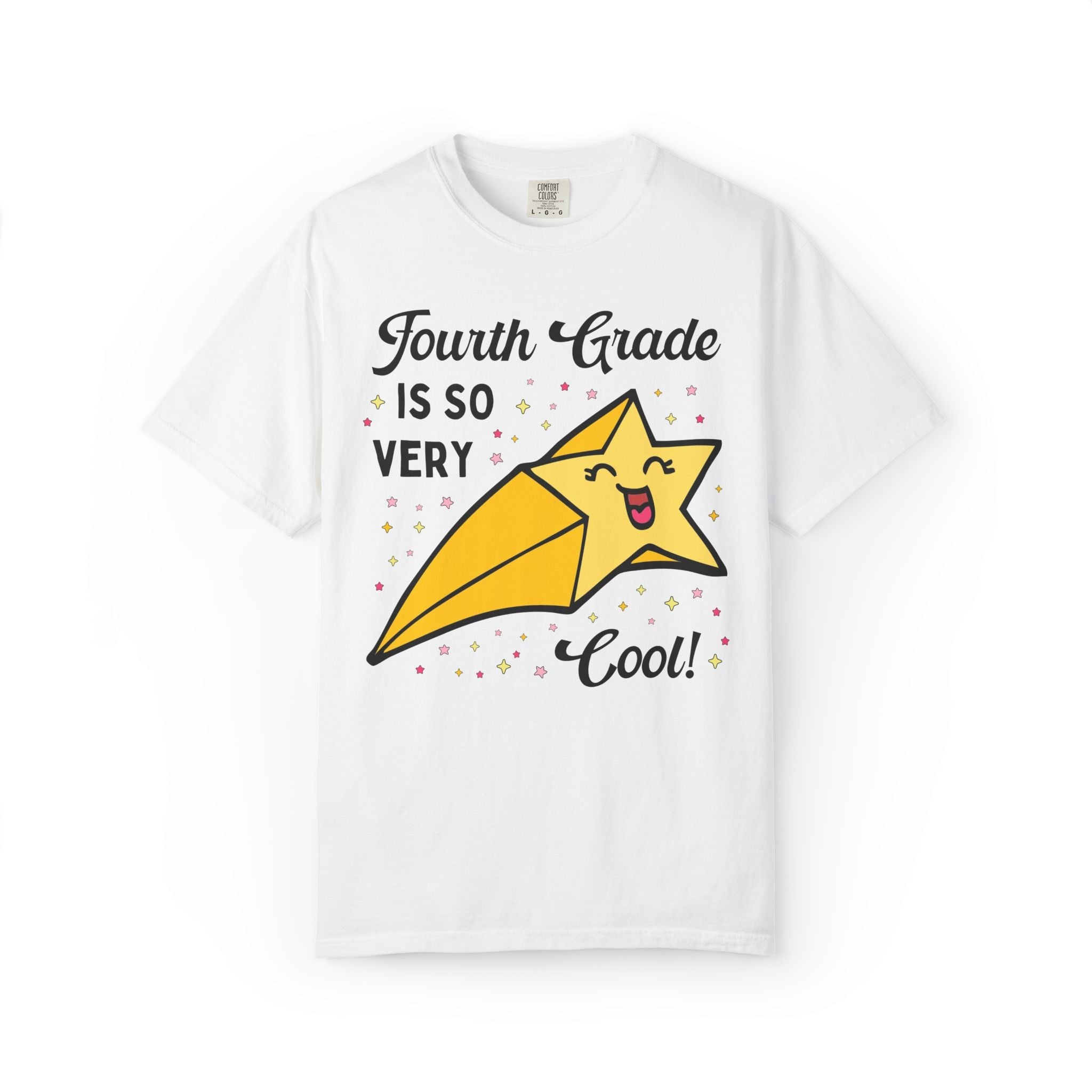 Grade Level Teacher Tee Shirts with Star: So Very Cool! | Silly Matching Elementary School Teacher T-Shirt for Back to School or Testing Day - Opal and June