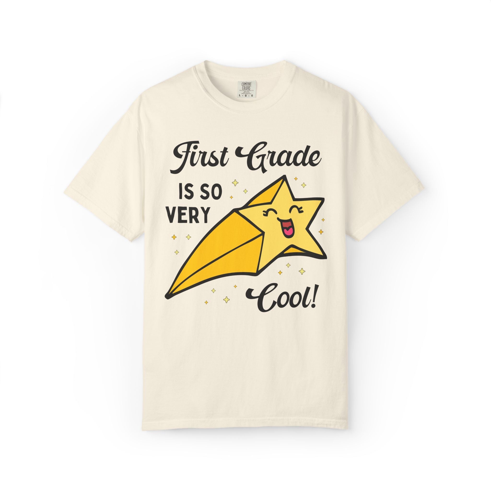 Grade Level Teacher Tee Shirts with Star: So Very Cool! | Silly Matching Elementary School Teacher T-Shirt for Back to School or Testing Day - Opal and June