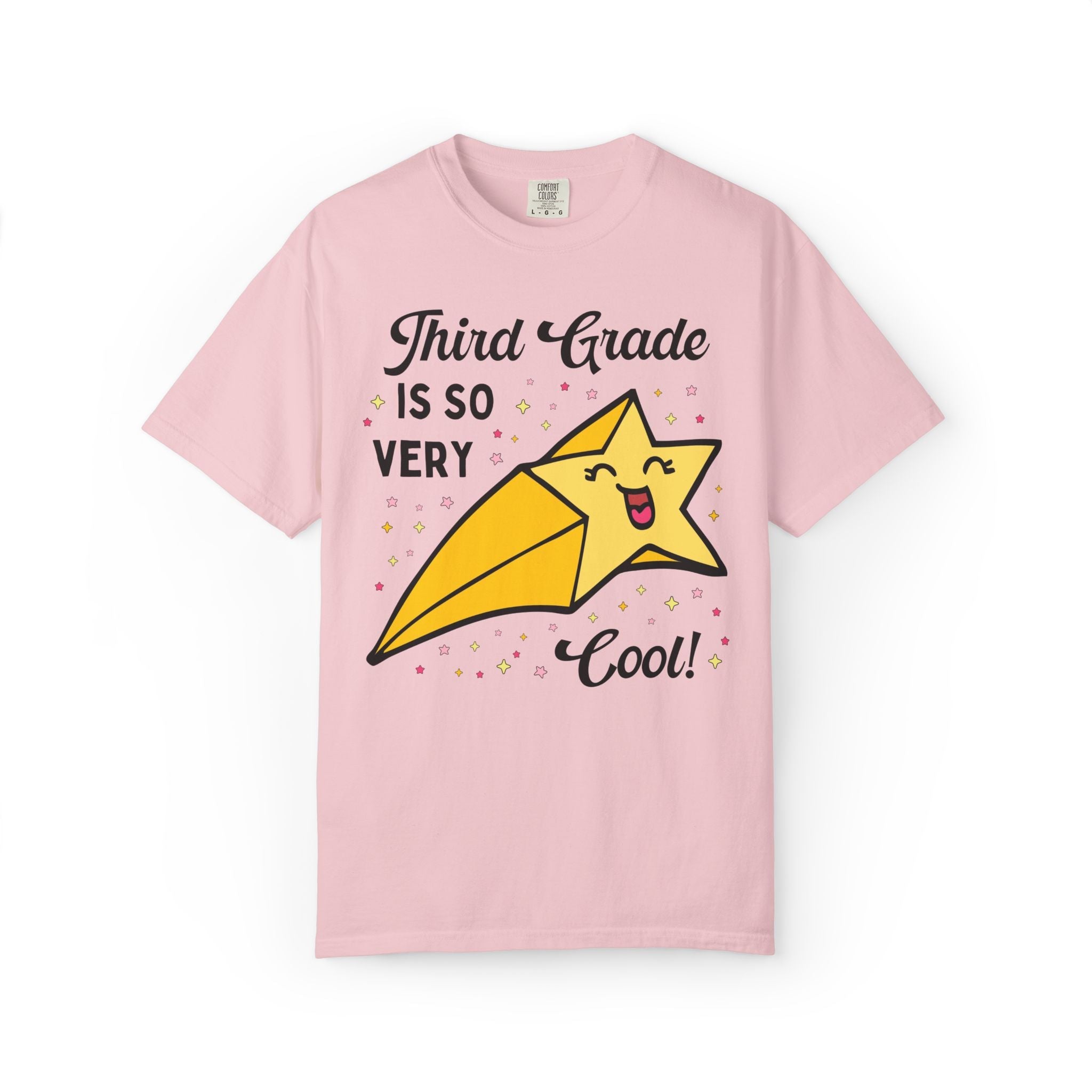 Grade Level Teacher Tee Shirts with Star: So Very Cool! | Silly Matching Elementary School Teacher T-Shirt for Back to School or Testing Day - Opal and June