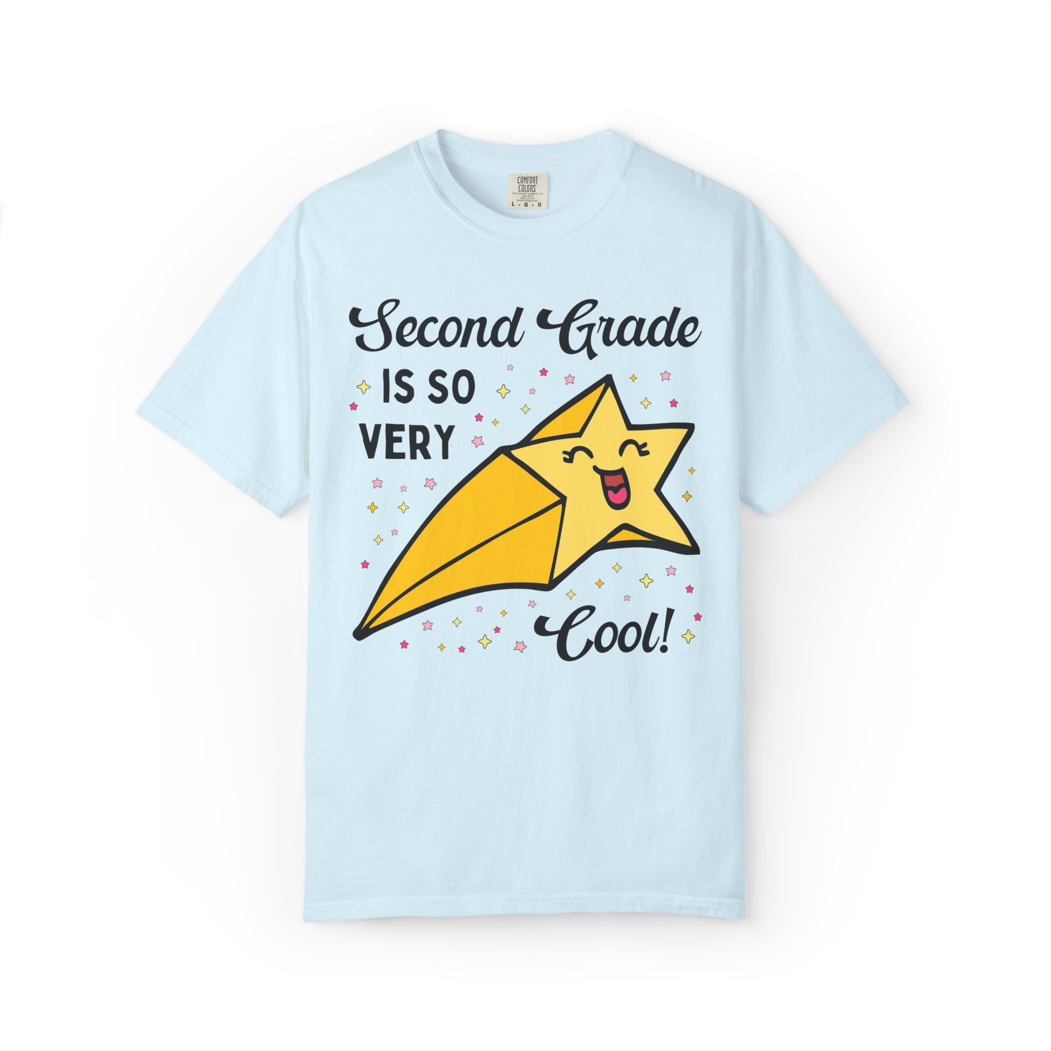 Grade Level Teacher Tee Shirts with Star: So Very Cool! | Silly Matching Elementary School Teacher T-Shirt for Back to School or Testing Day - Opal and June