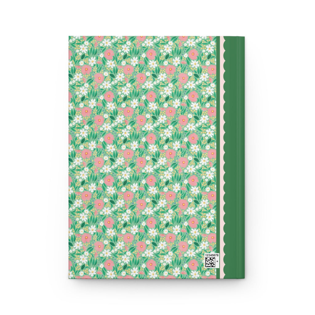 Green Floral Notebook - Opal and June