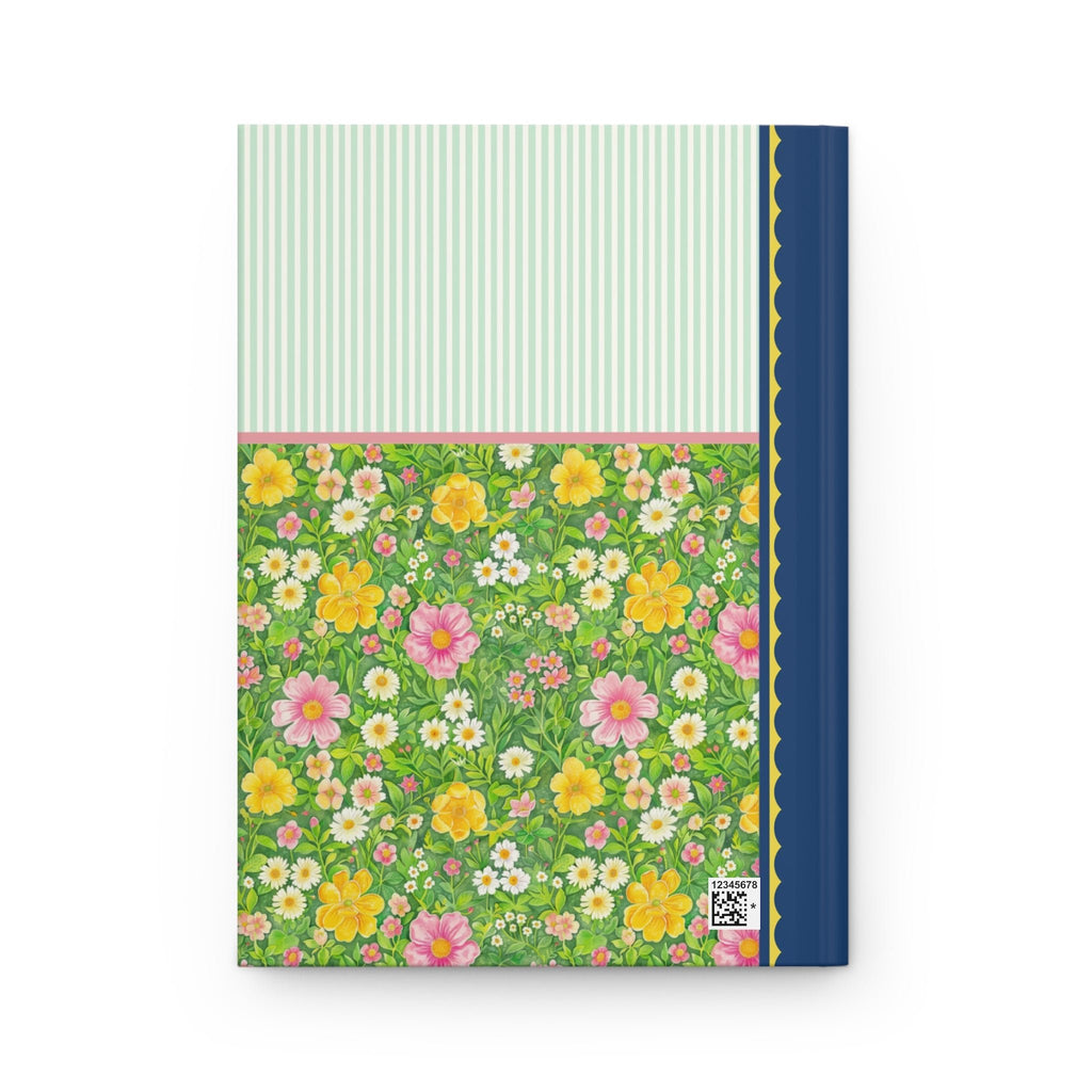 Green Flower Notebook: A - Opal and June