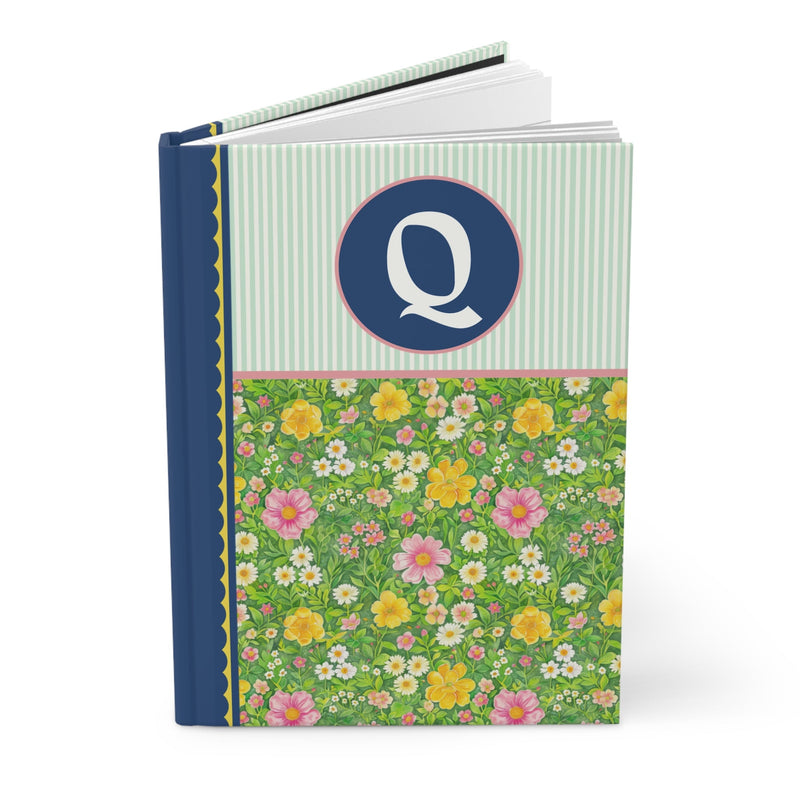 Green Flower Notebook: Q - Opal and June