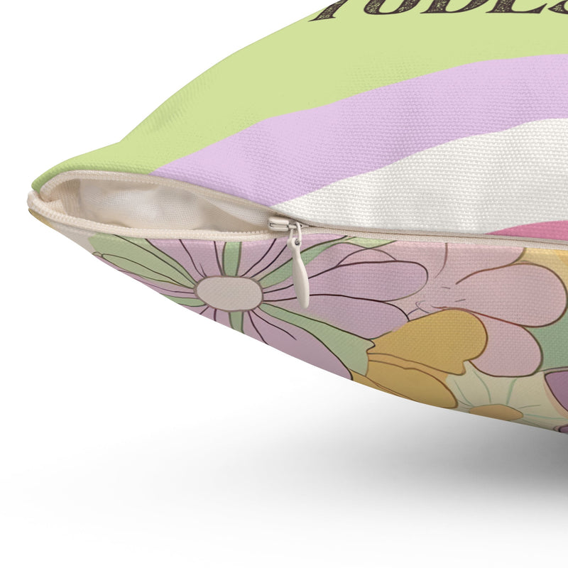 Groovy Floral Pillow - Opal and June