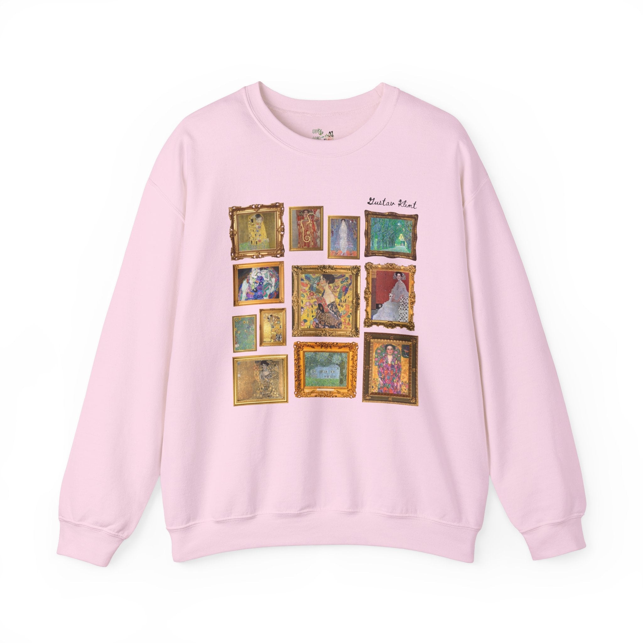 Gustav Klimt Art History Sweatshirt for Humanites Major, Art History Professor, The Kiss Painting, Symbolism Art Movement, Famous Paintings - Opal and June