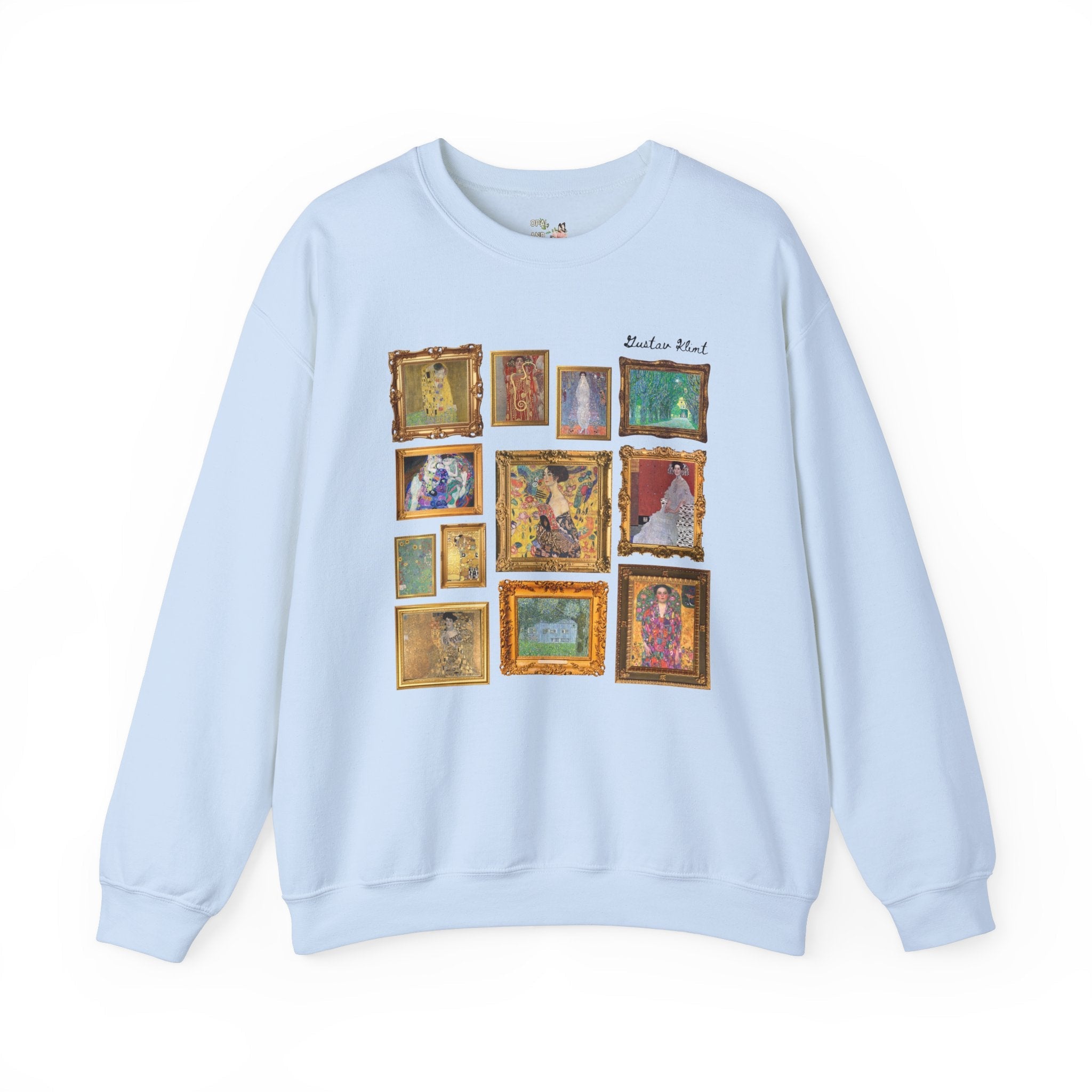 Gustav Klimt Art History Sweatshirt for Humanites Major, Art History Professor, The Kiss Painting, Symbolism Art Movement, Famous Paintings - Opal and June