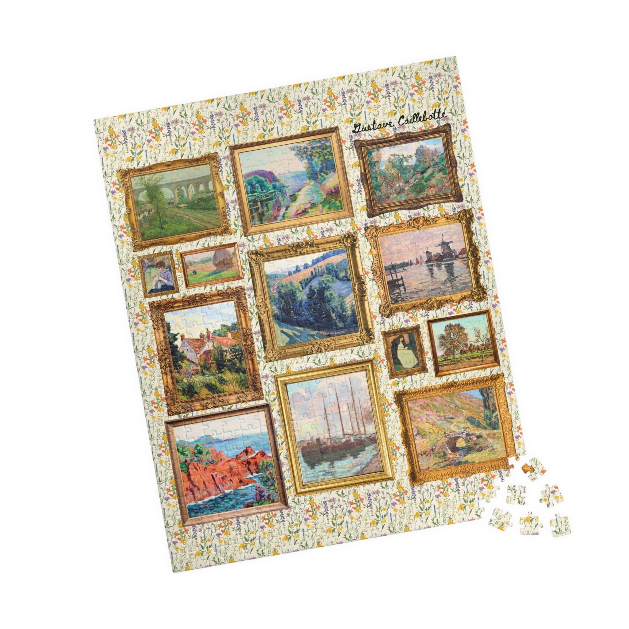 Gustave Caillebotte Art History Puzzle - Opal and June