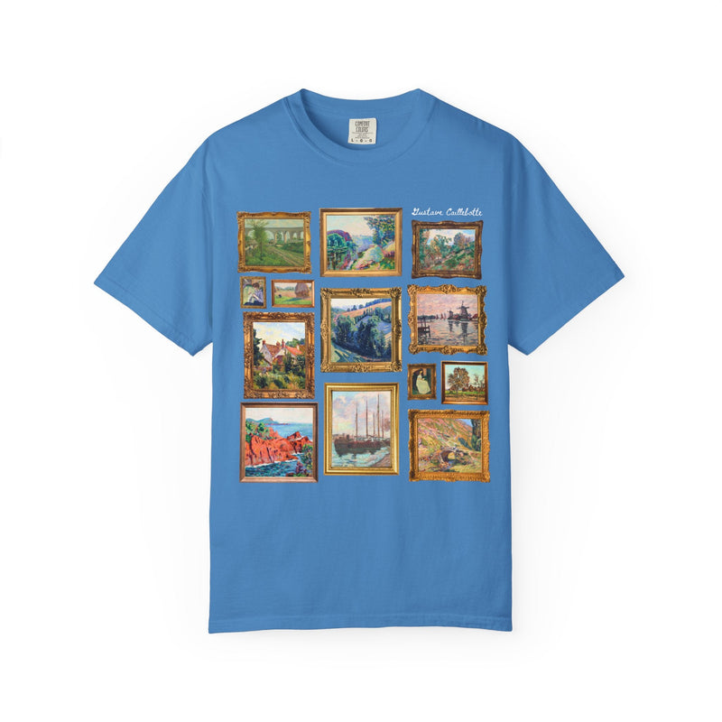 Gustave Caillebotte Art History Tee Shirt for Friend Who Loves Art, Museum Lover Gift, Impressionist and Realism 19th Century Art Movements - Opal and June