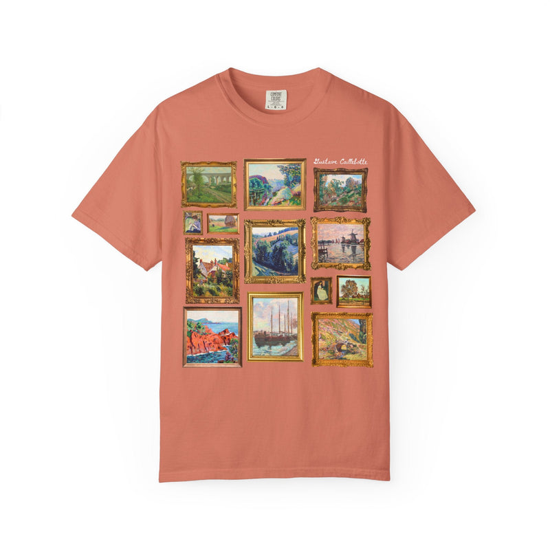 Gustave Caillebotte Art History Tee Shirt for Friend Who Loves Art, Museum Lover Gift, Impressionist and Realism 19th Century Art Movements - Opal and June
