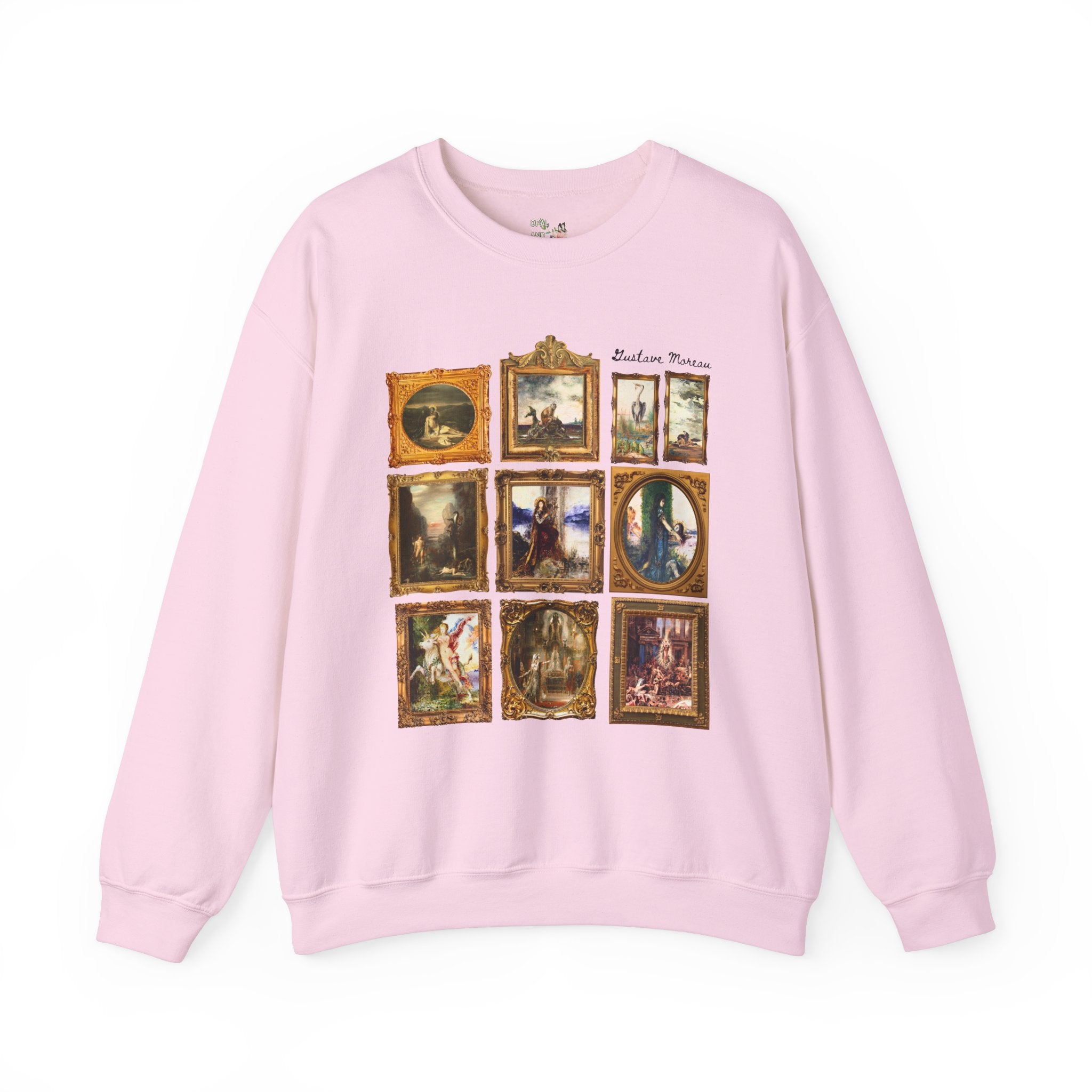 Gustave Moreau Art History Sweatshirt: Famous Paintings, 19th Century French Art History, Humanities Professor, Symbolism Art Movement - Opal and June