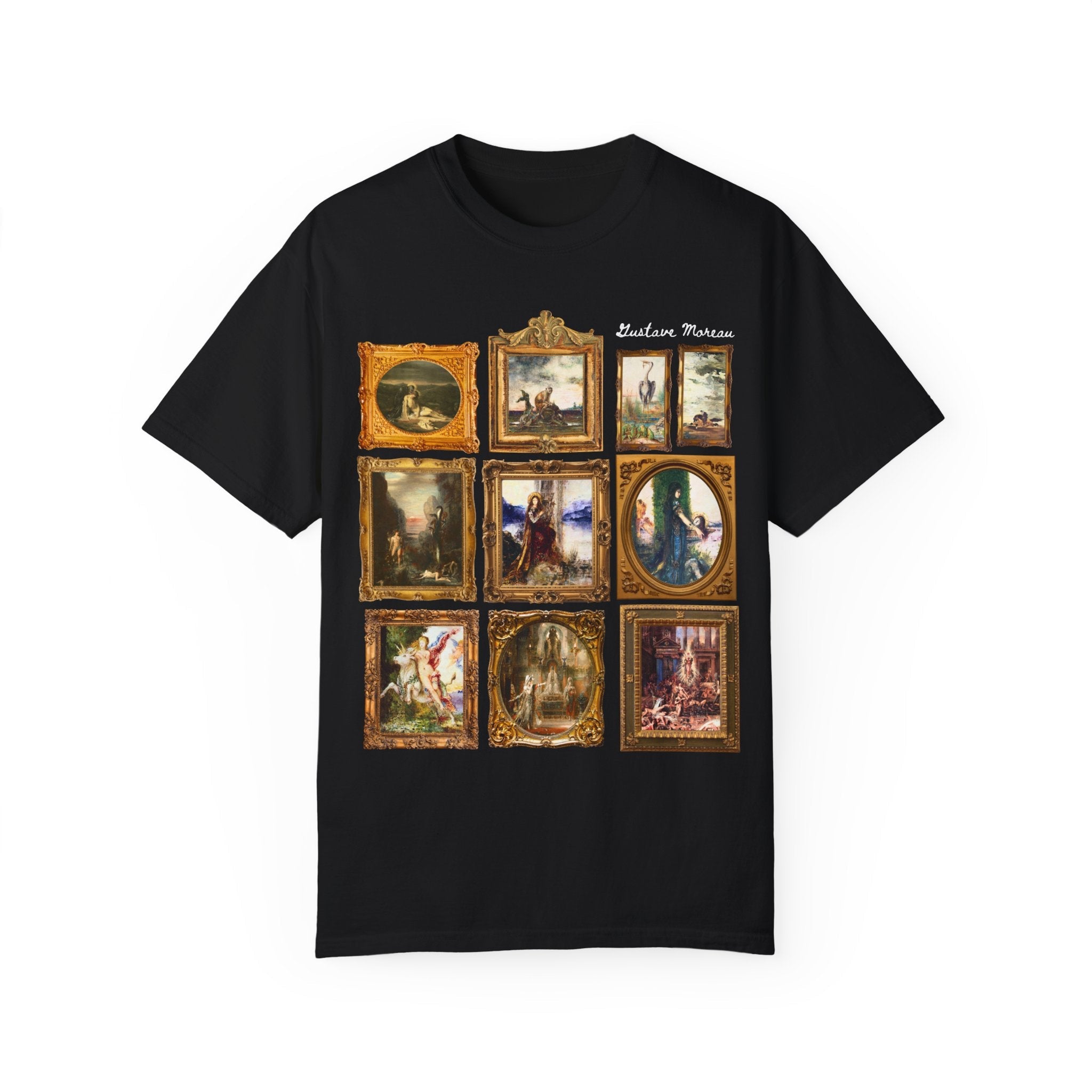 Gustave Moreau Art History Tee Shirt: Famous Paintings, 19th Century French Art History, Humanities Professor, Symbolism Gothic Art Movement - Opal and June