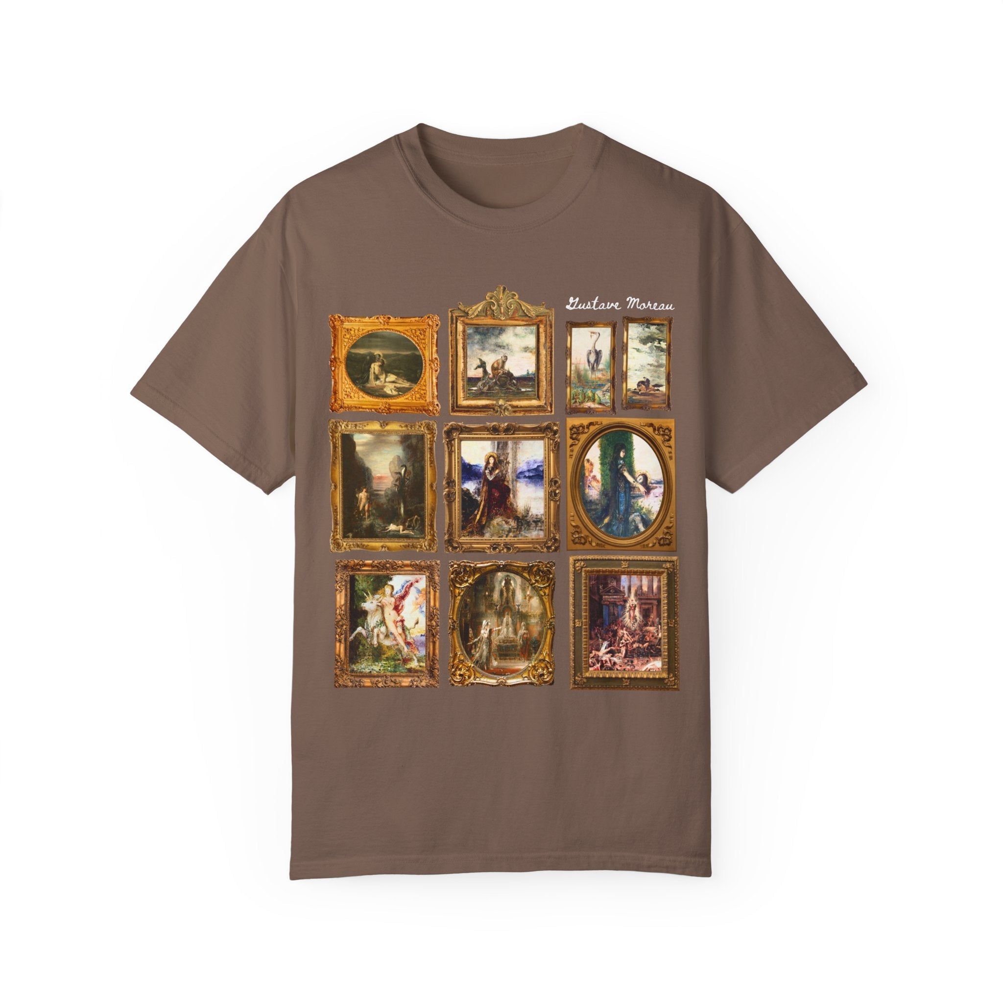 Gustave Moreau Art History Tee Shirt: Famous Paintings, 19th Century French Art History, Humanities Professor, Symbolism Gothic Art Movement - Opal and June
